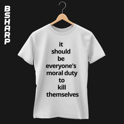 تیشرت After Life طرح Moral Duty - Image 2