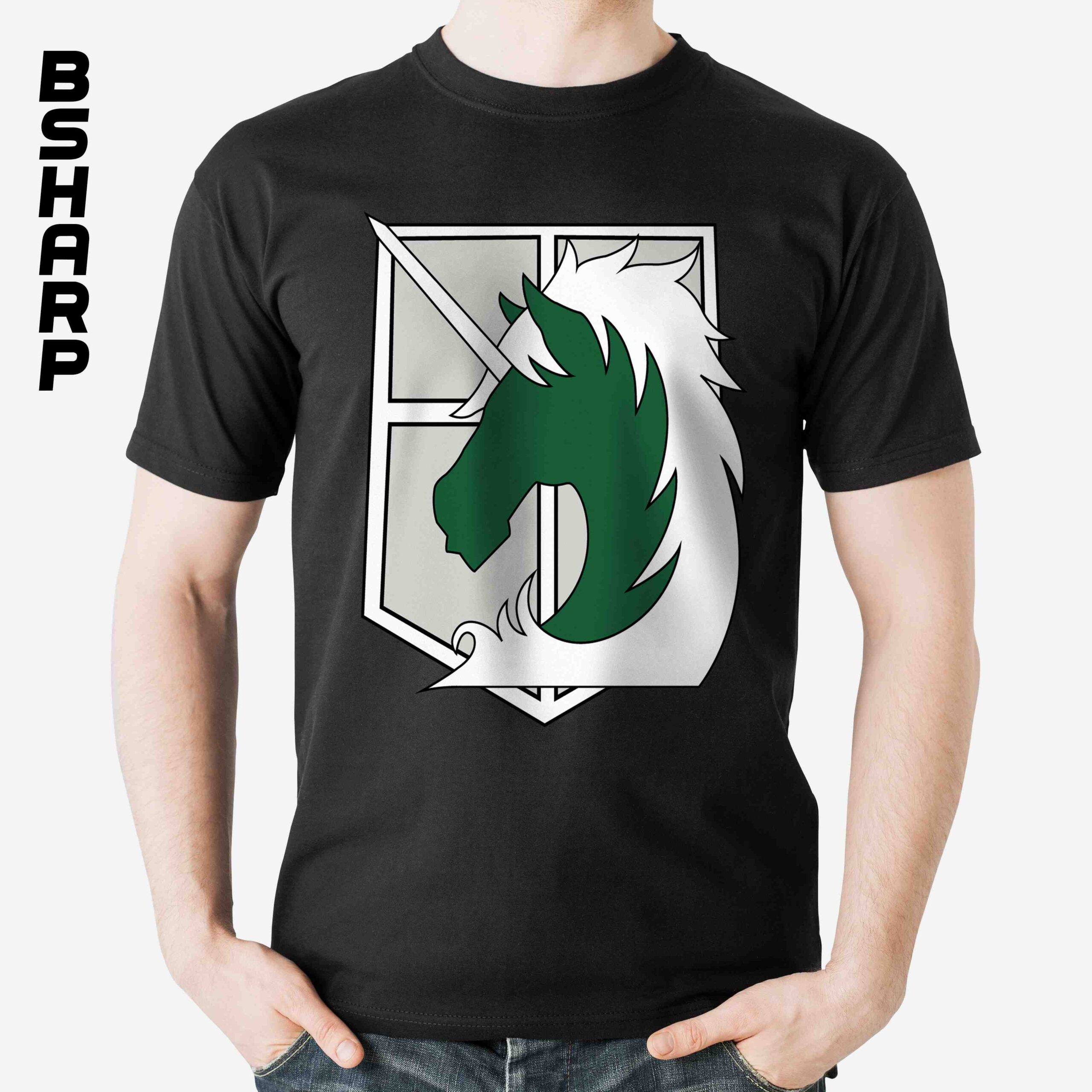 تیشرت Attack on Titan طرح Military Police