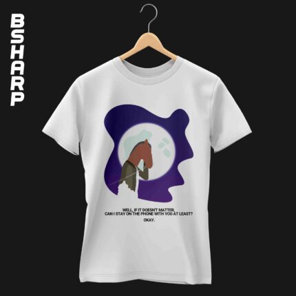 تیشرت Bojack Horseman طرح On The Phone - Image 2