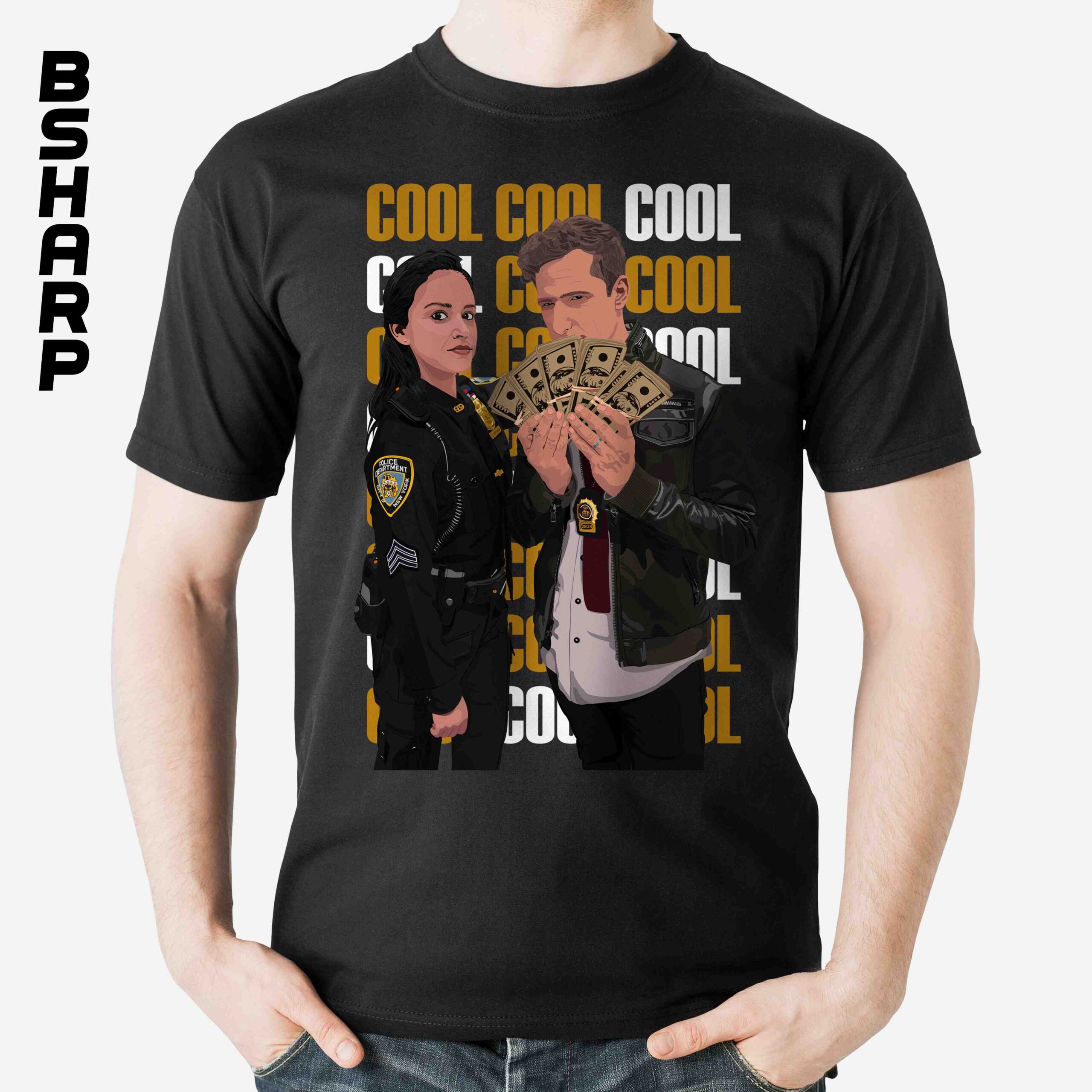 Brooklyn nine nine - Code 82 تیشرت Brooklyn Nine Nine طرح Cool - Image 1
