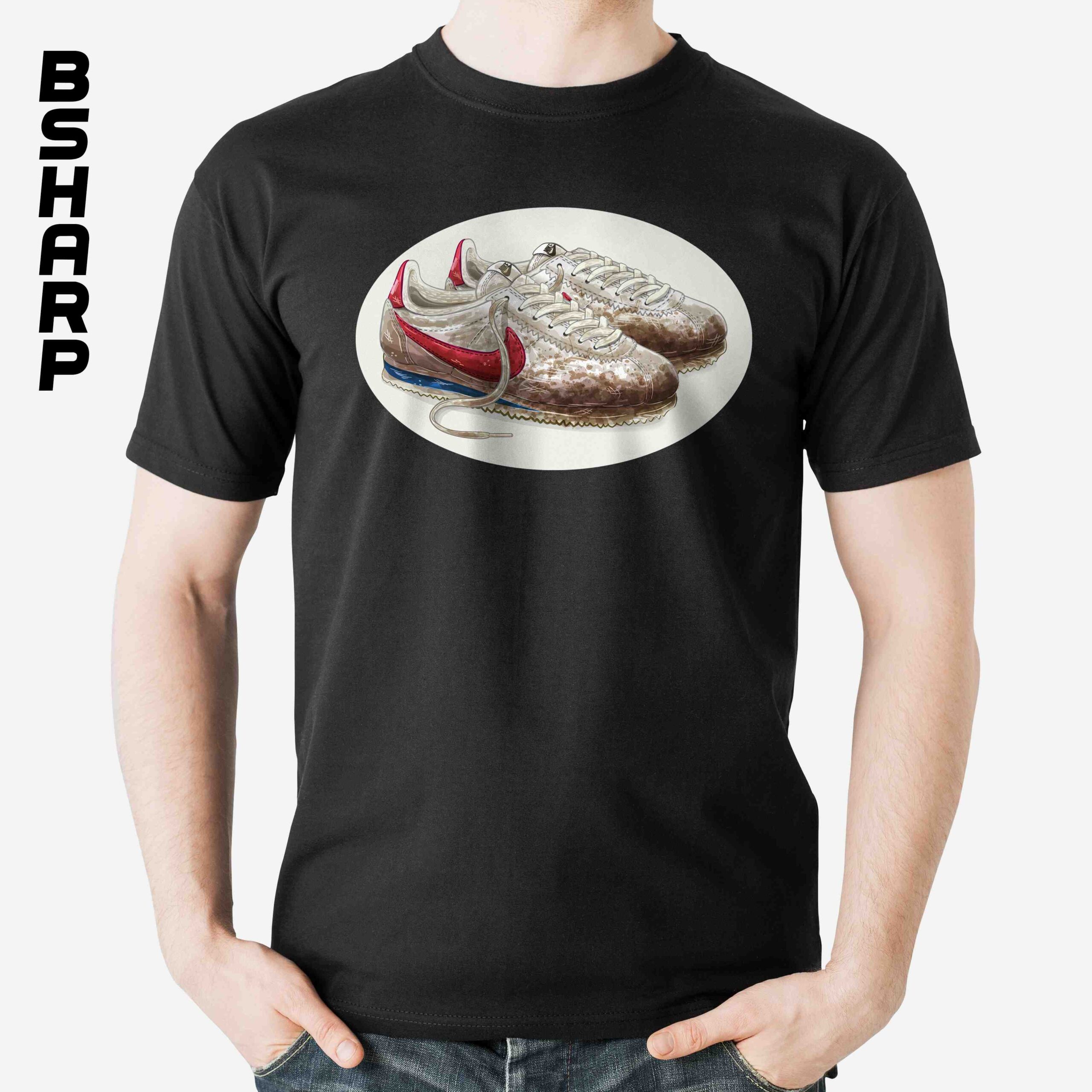 تیشرت Forrest Gump طرح کتونی