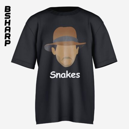 تیشرت Indiana Jones طرح Snakes - Image 3