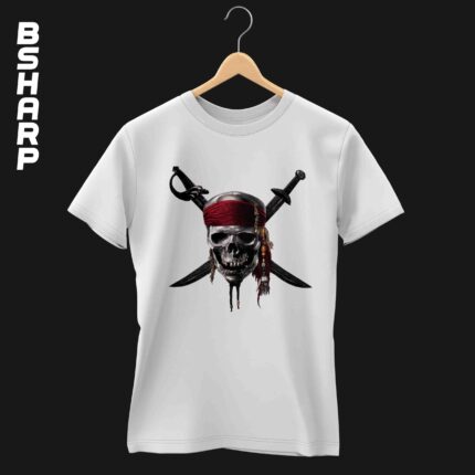 تیشرت Pirates of the Caribbean طرح اسکلت - Image 2