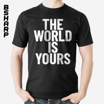 تیشرت Scarface طرح The World is Yours