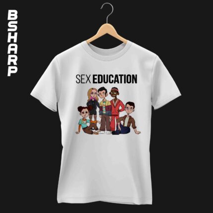 تیشرت S*x Education طرح شخصیت ها - Image 2