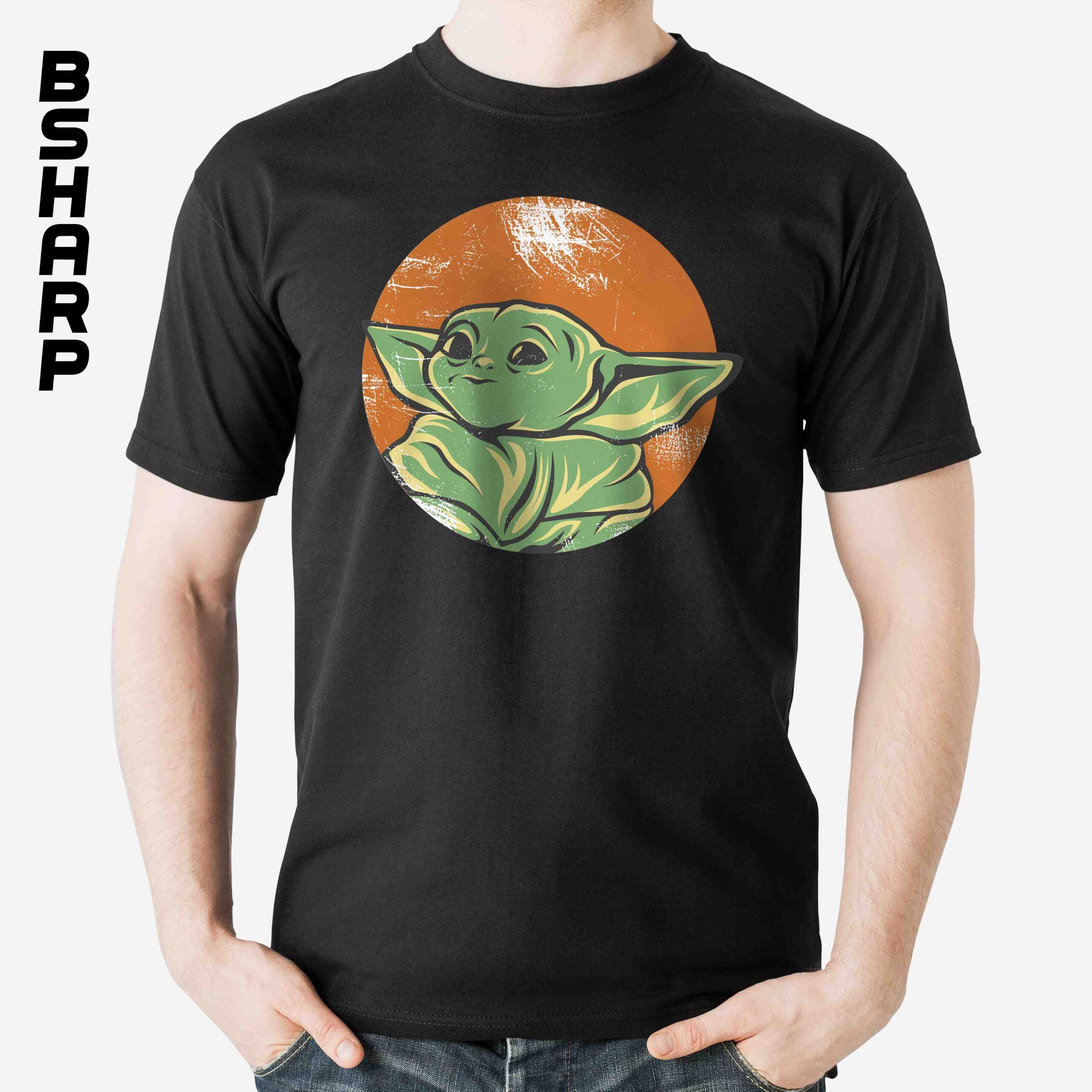 تیشرت The Mandalorian طرح یودا 2