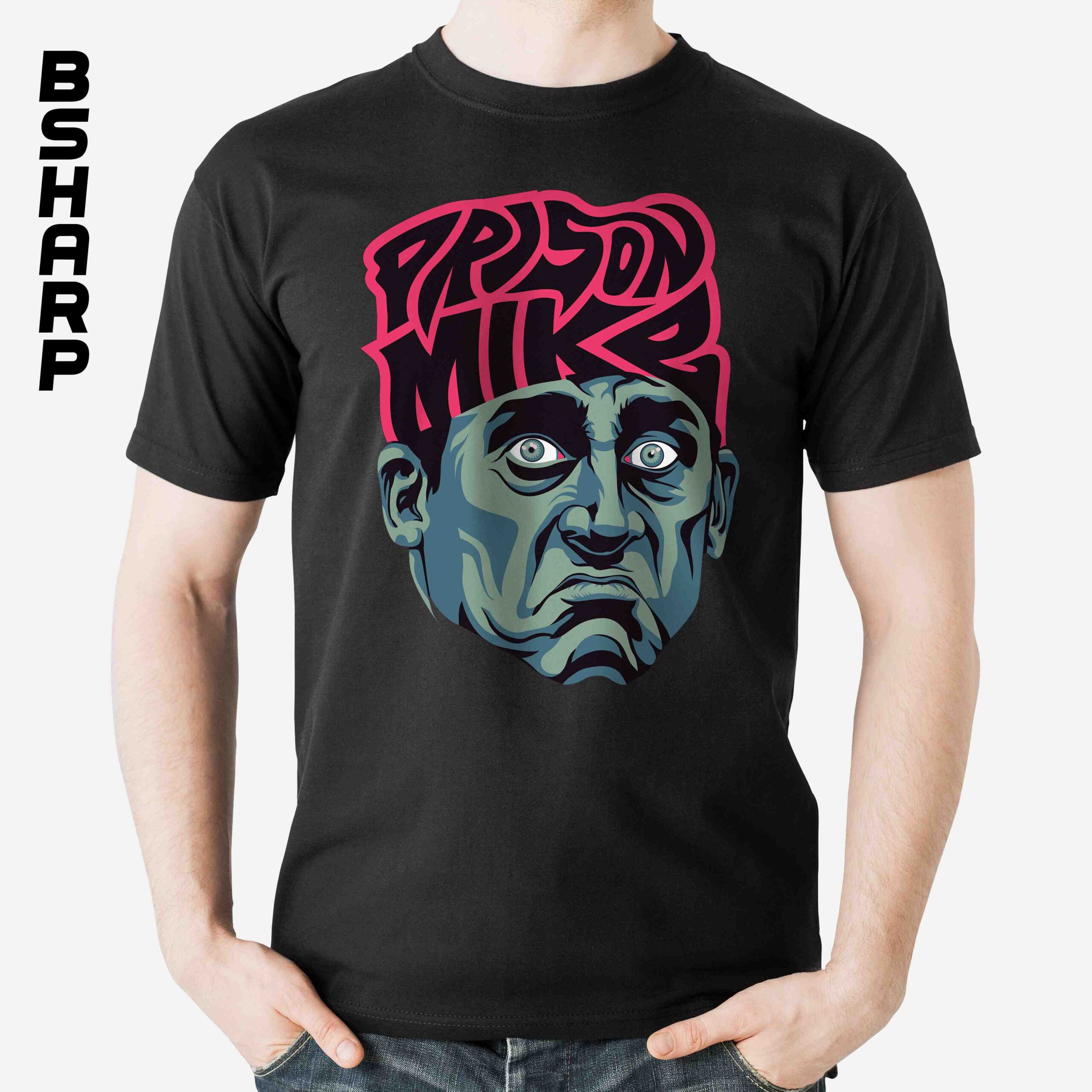 The Office - Code 337 تیشرت The Office طرح Prison Mike - Image 1