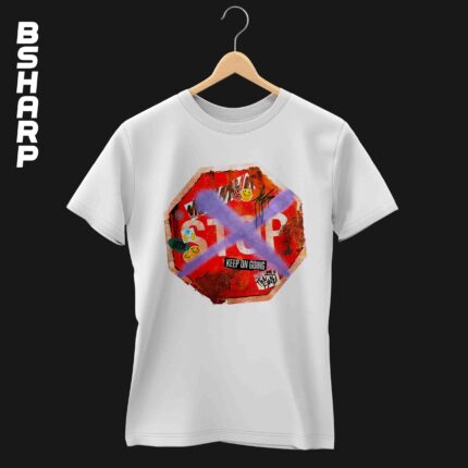 تیشرت The Walking Dead طرح Stop - Image 2