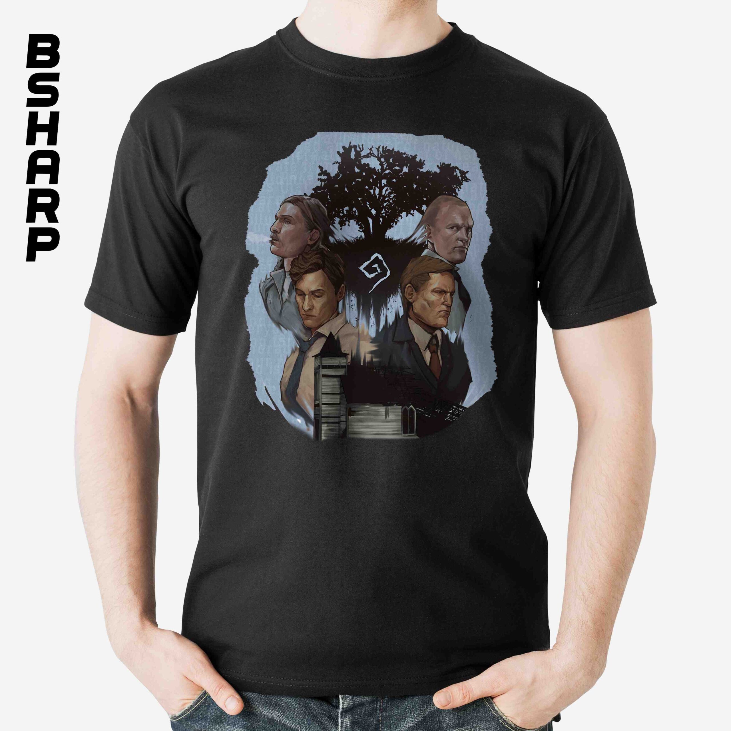 تیشرت True Detective طرح شماره 3