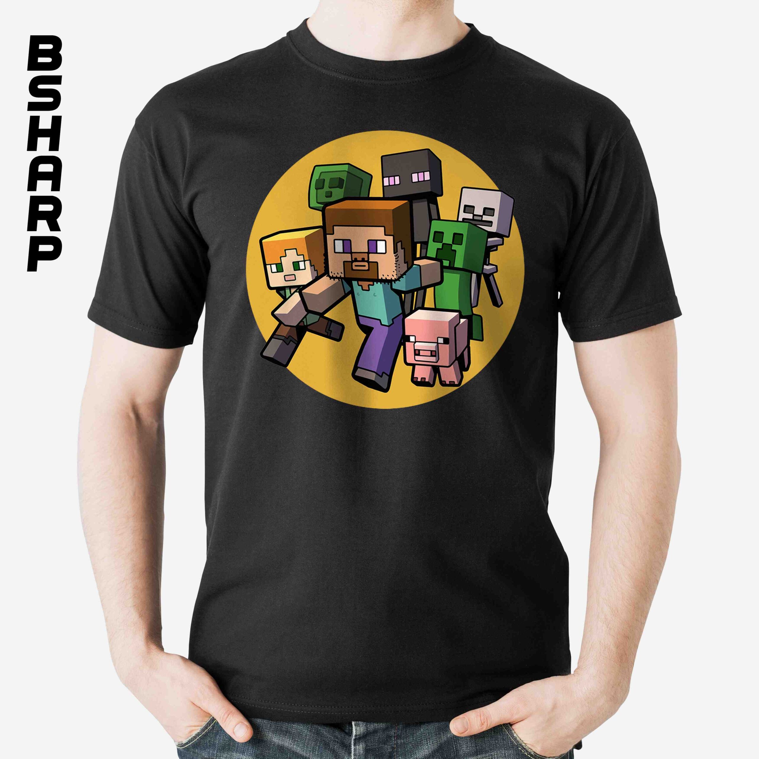 تیشرت Minecraft طرح شماره 1