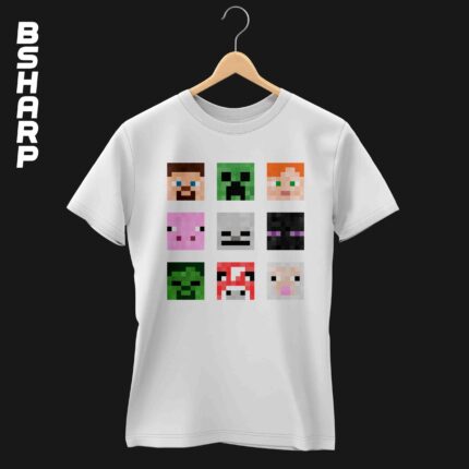 تیشرت Minecraft طرح شماره 3 - تصویر 2