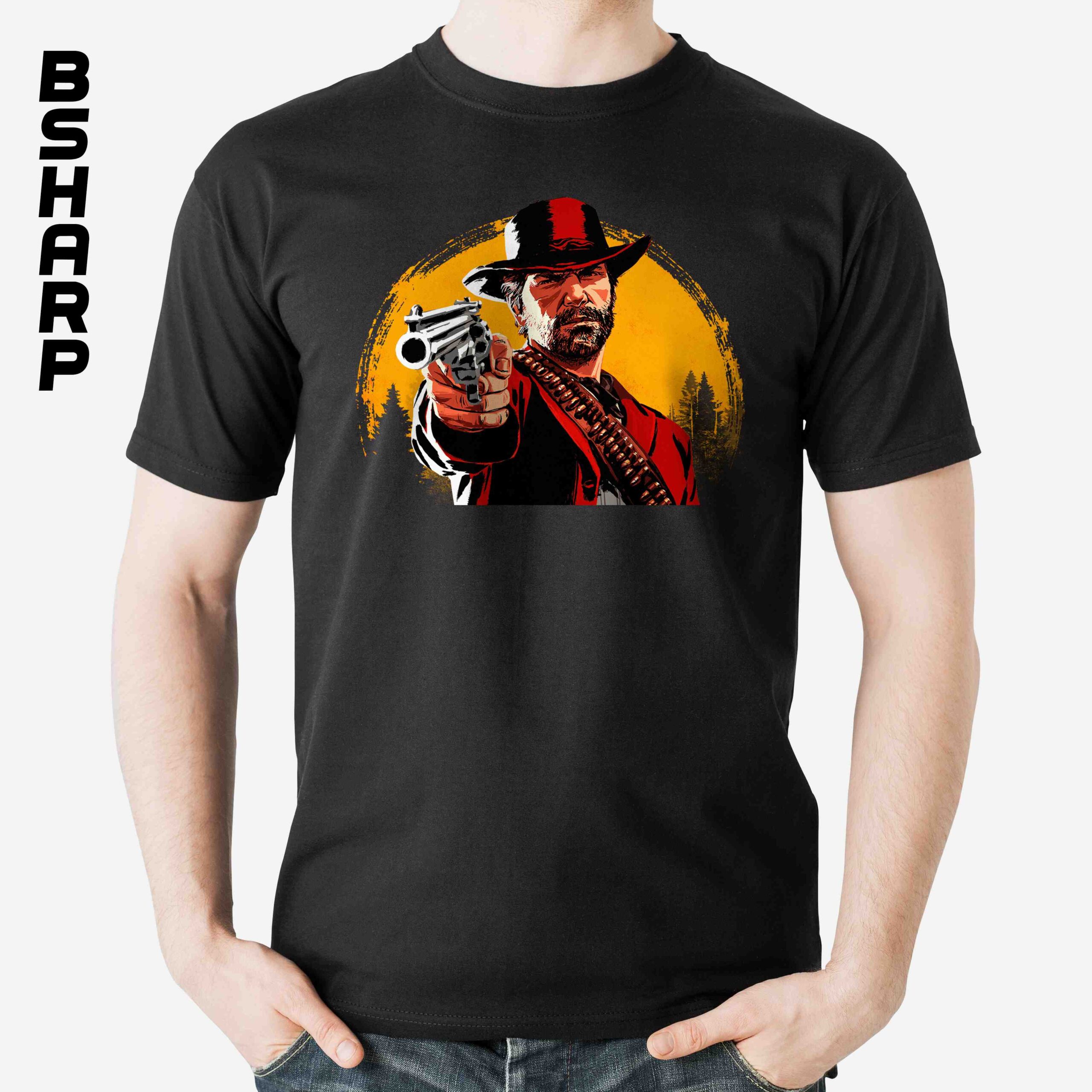 تیشرت Red Dead Redemption طرح شماره 5