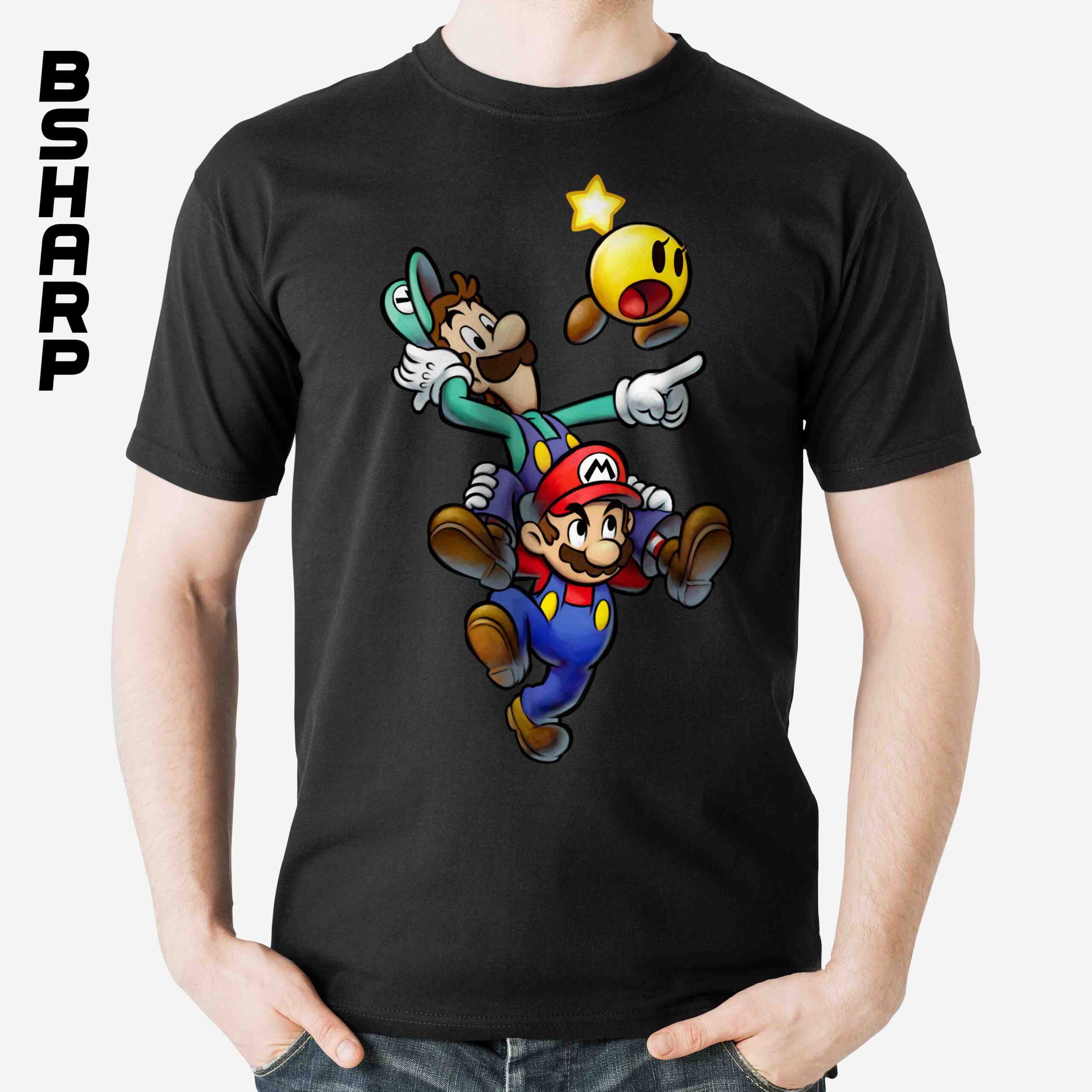 تیشرت Super Mario طرح شماره 1