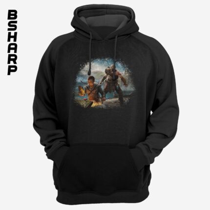 هودی God of War طرح کریتوس و آترئوس