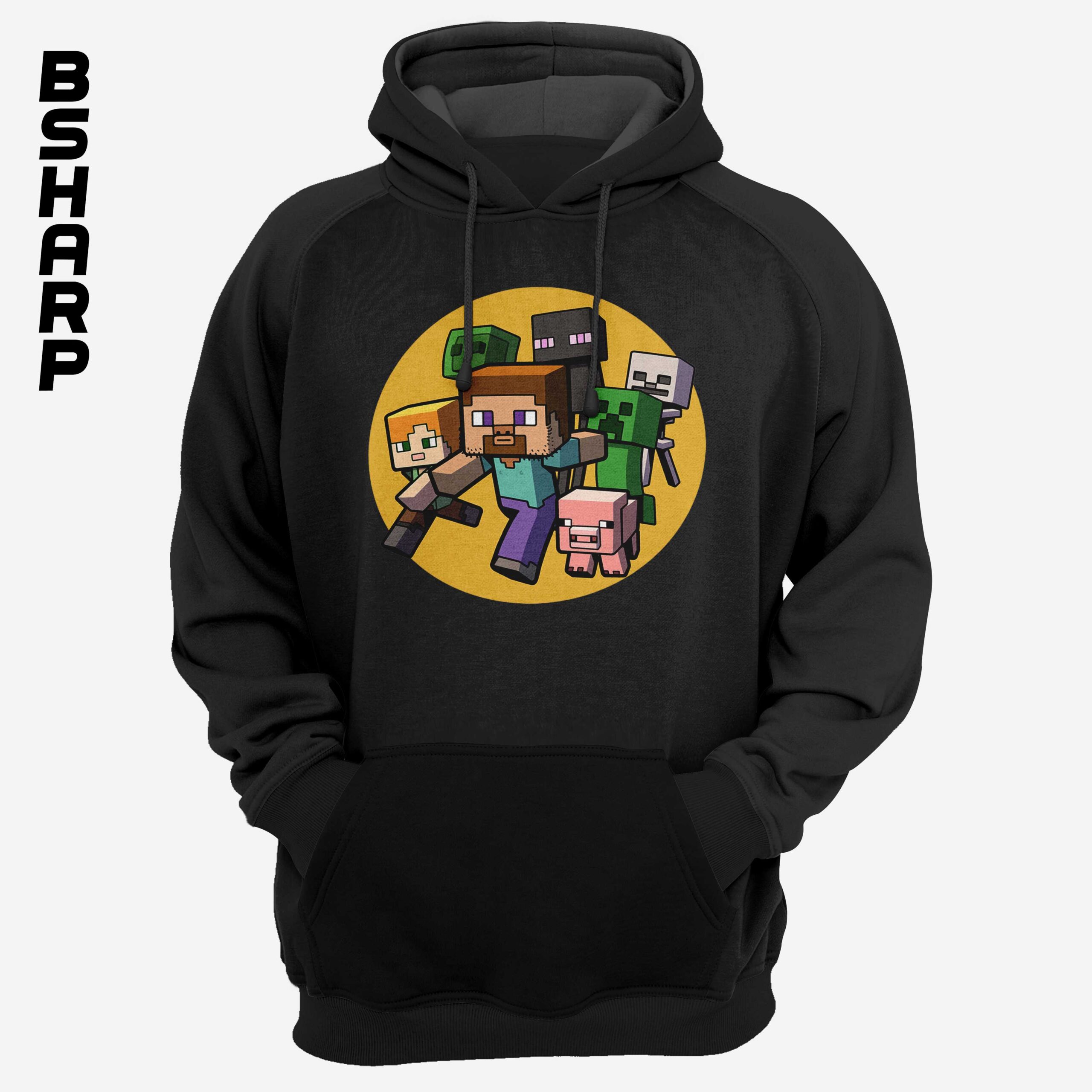هودی Minecraft طرح شماره 1