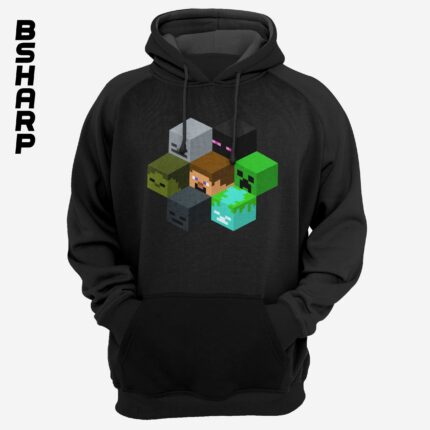 هودی Minecraft طرح شماره 2