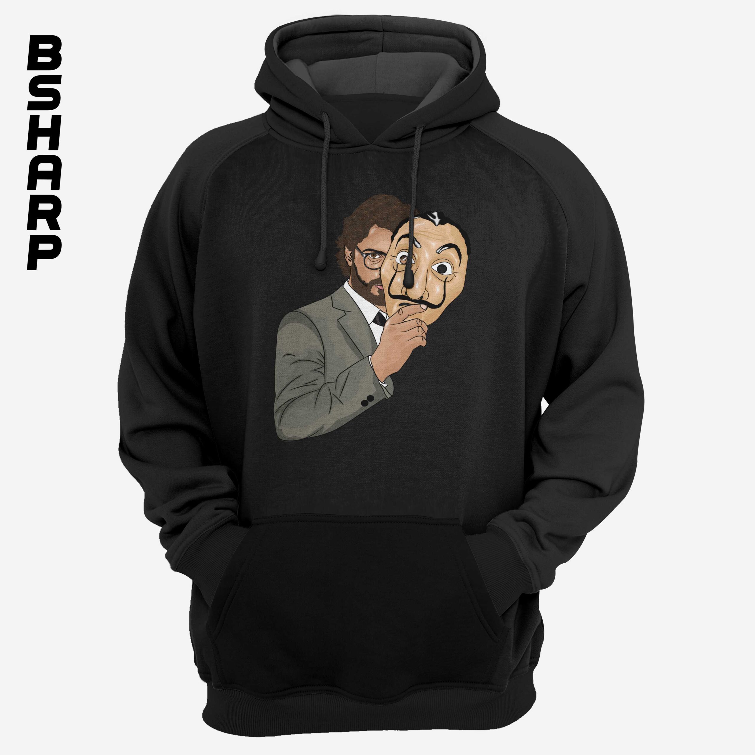 Hoodie - Money Heist - Code 152 هودی Money Heist طرح پرفسور - Image 1