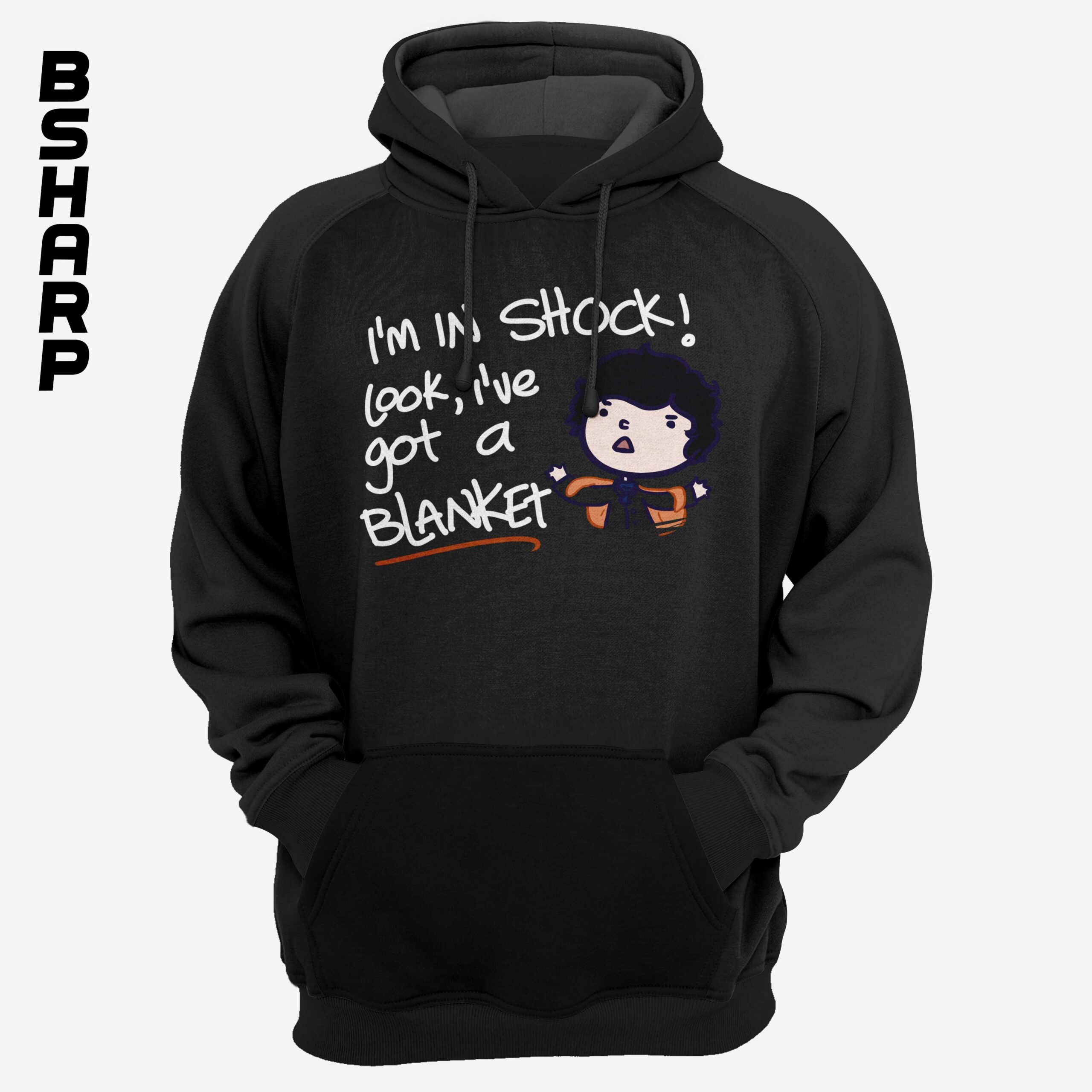 هودی Sherlock طرح Blanket
