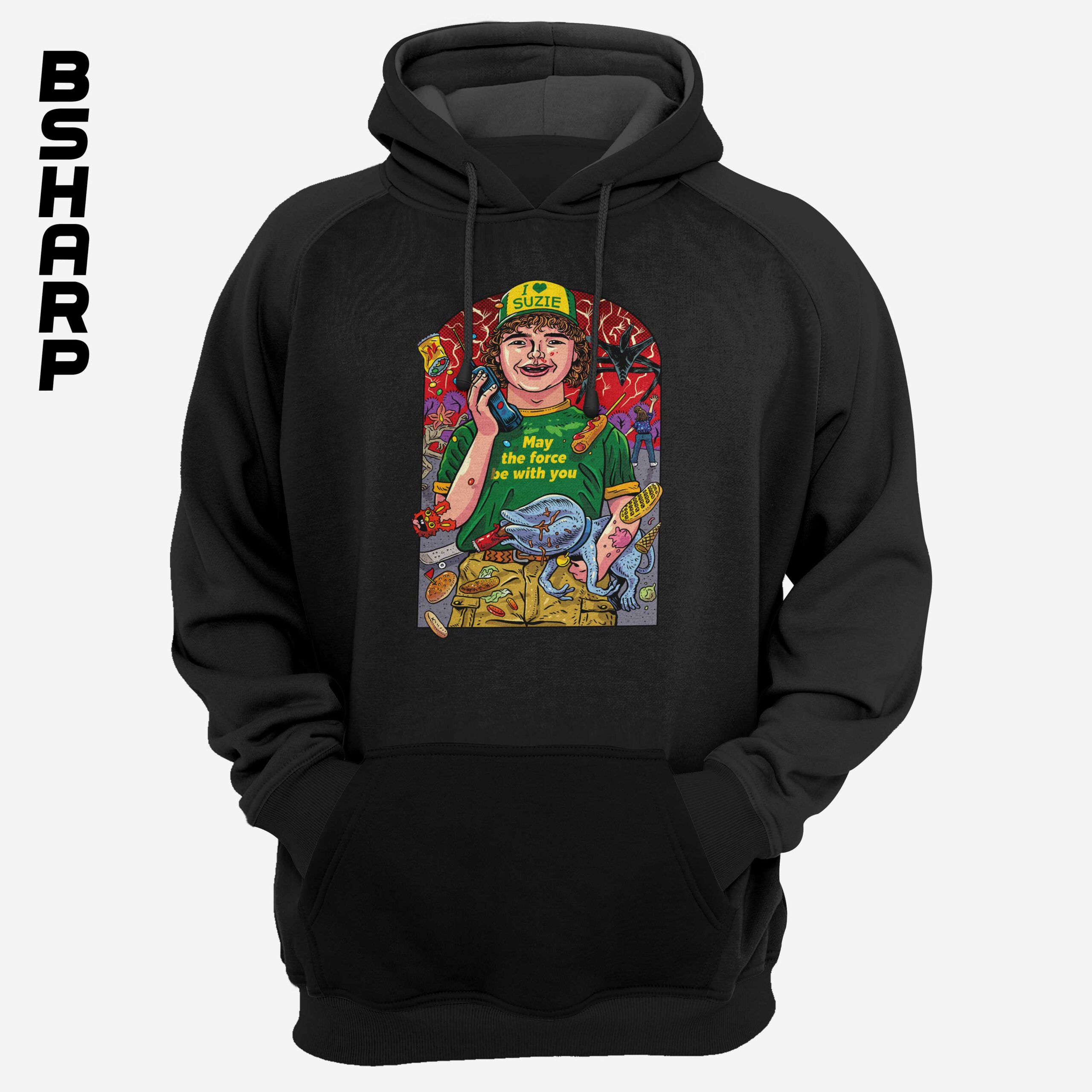 هودی Stranger Things طرح شماره 6