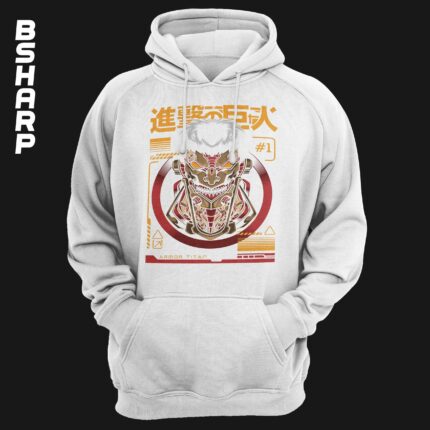 هودی Attack on Titan طرح Armor Titan - Image 2