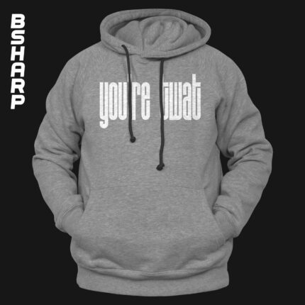 هودی After Life طرح You’re Twat - Image 3