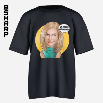 تیشرت Friends طرح No Uterus No Opinion - Image 3