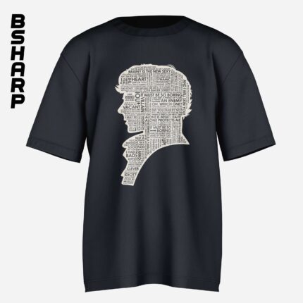 تیشرت Sherlock طرح دیالوگ ها - Image 3