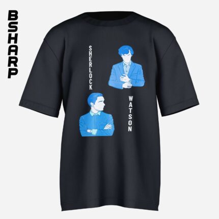 تیشرت Sherlock طرح شرلوک و واتسون - Image 3