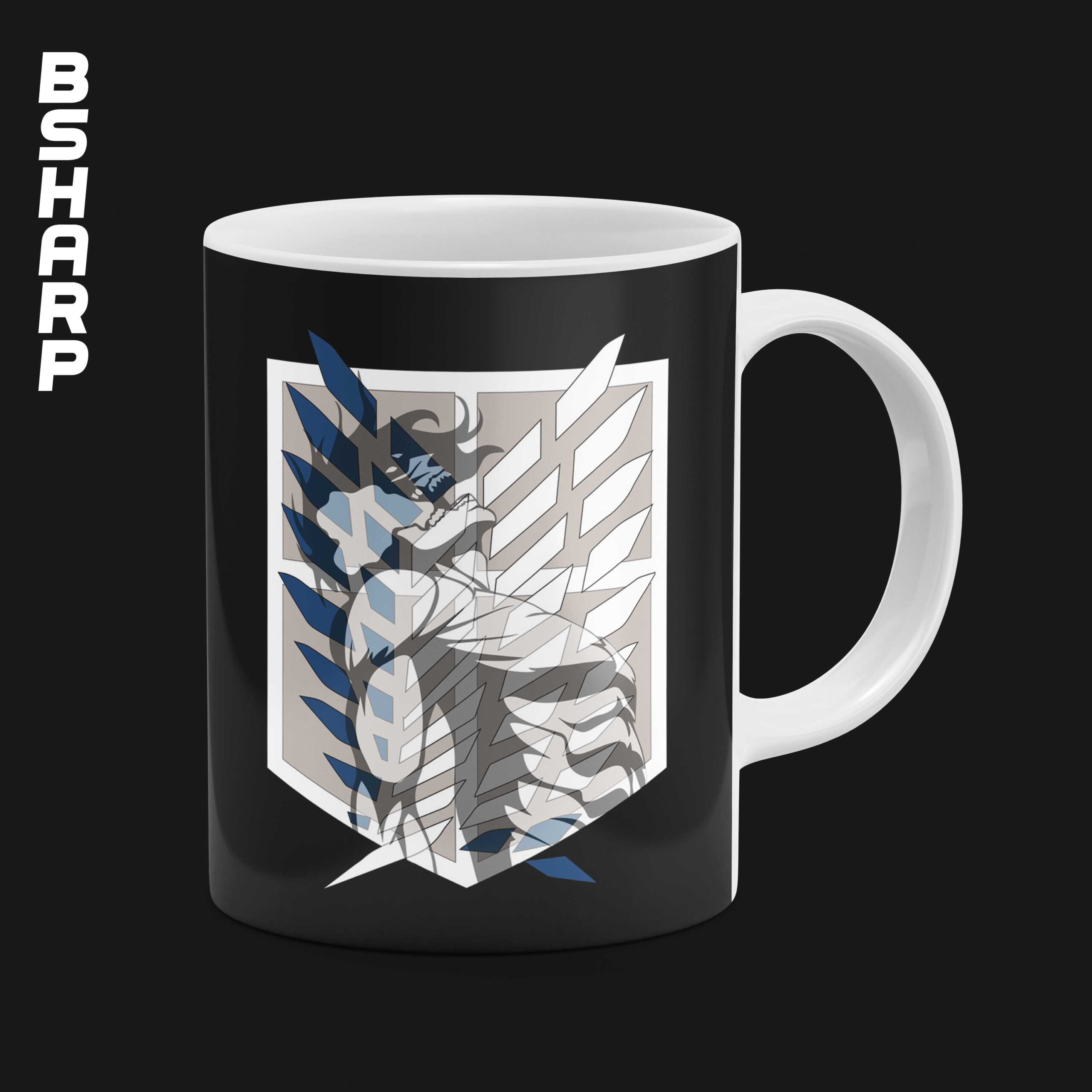 ماگ Attack on Titan طرح Scouting Legion