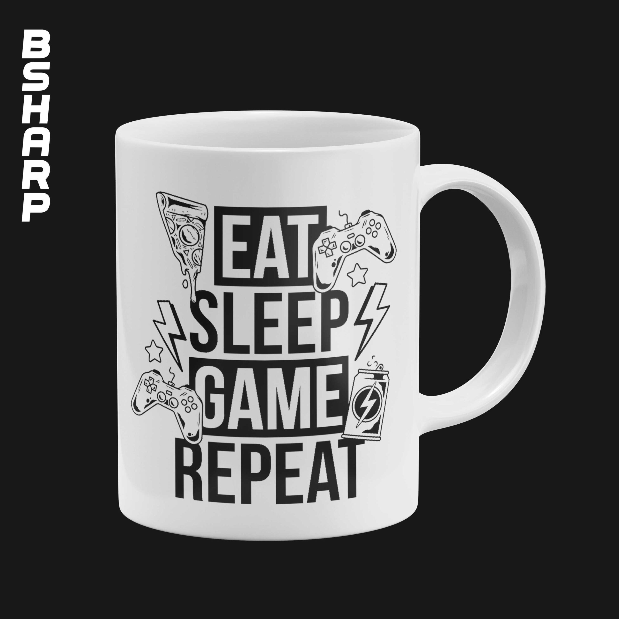 ماگ Gamer طرح Repeat