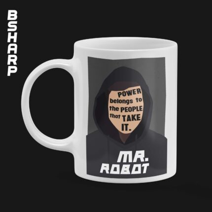 ماگ Mr. Robot طرح Power - تصویر 2