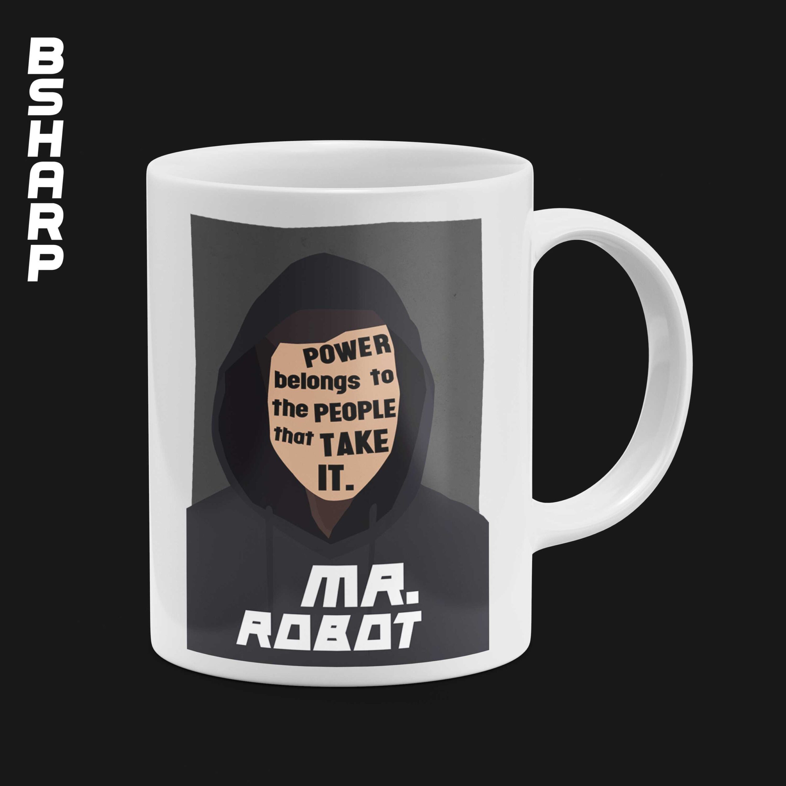 ماگ Mr. Robot طرح Power