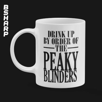 ماگ Peaky Blinders طرح Drink Up - تصویر 2