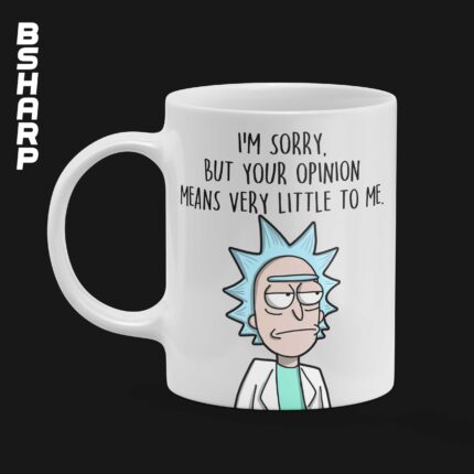 ماگ Rick And Morty طرح Your Opinion - Image 2