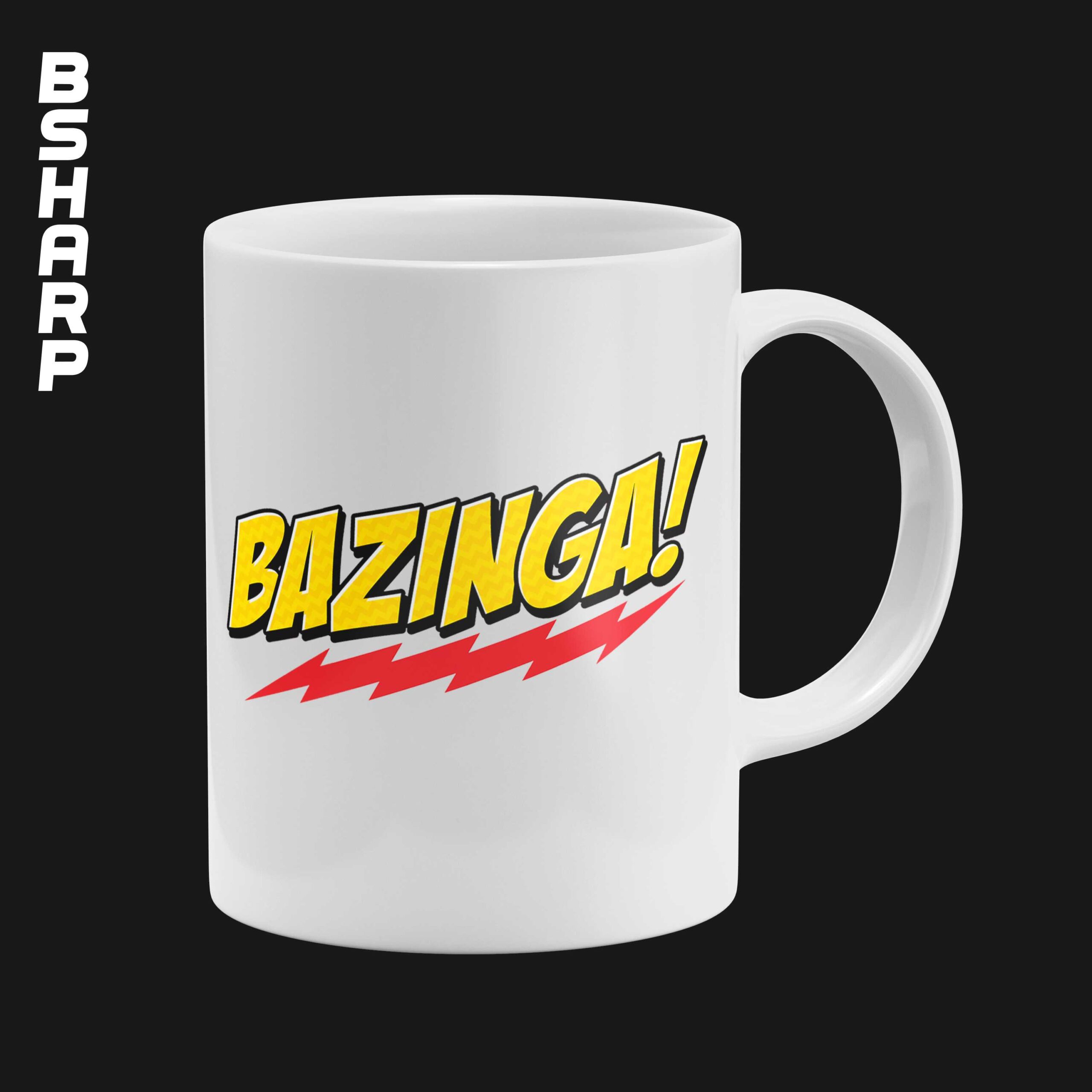 ماگ The Big Bang Theory طرح Bazinga