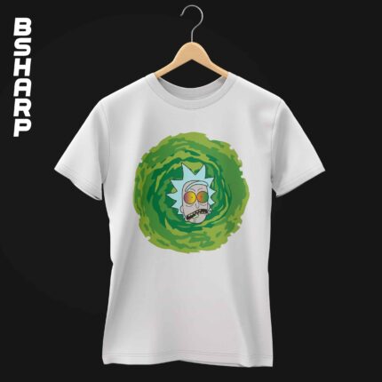 تیشرت Rick And Morty طرح صورت ریک - تصویر 2