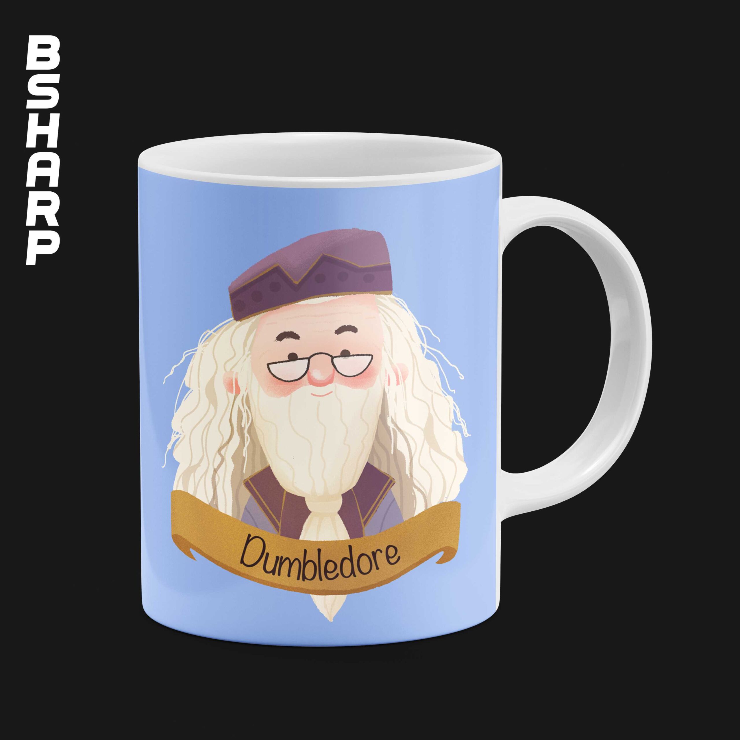 Harry Potter - Code 000449 - Right View ماگ Harry Potter طرح Dumbledore - Image 1