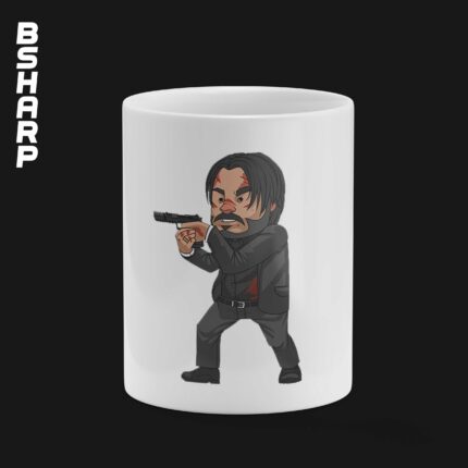 ماگ John Wick طرح جان ویک کارتونی 3 - Image 2