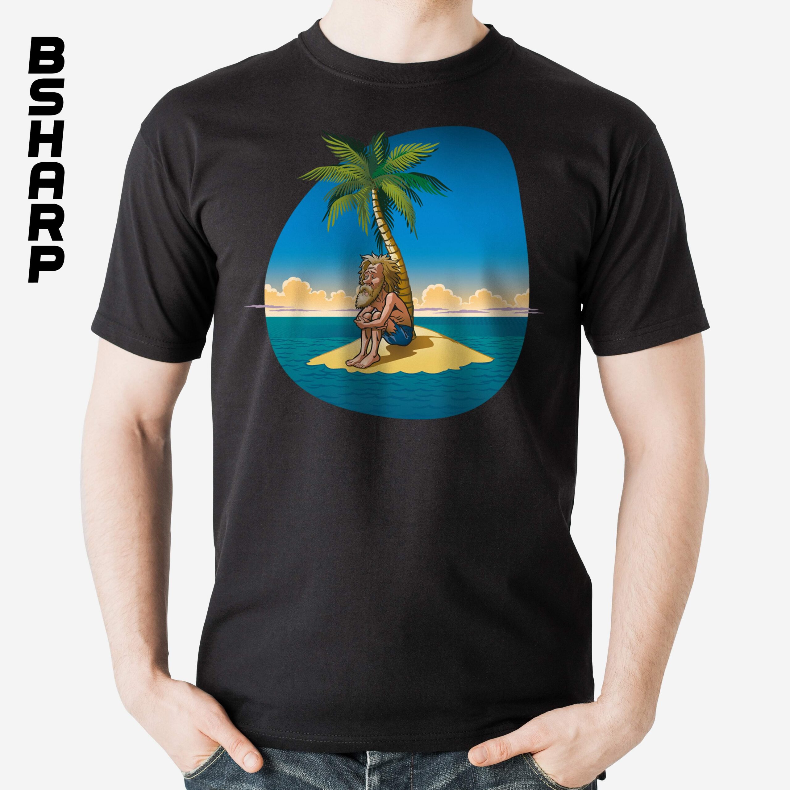 تیشرت Cast Away طرح چاک نولاند