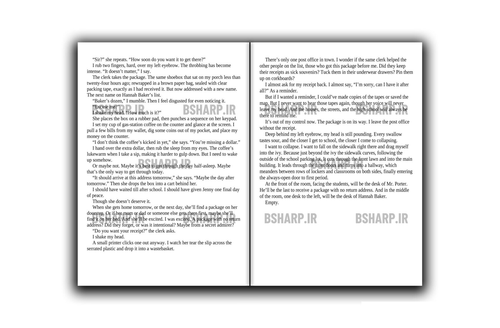 Book - 13 Reasons Why - Sample 02