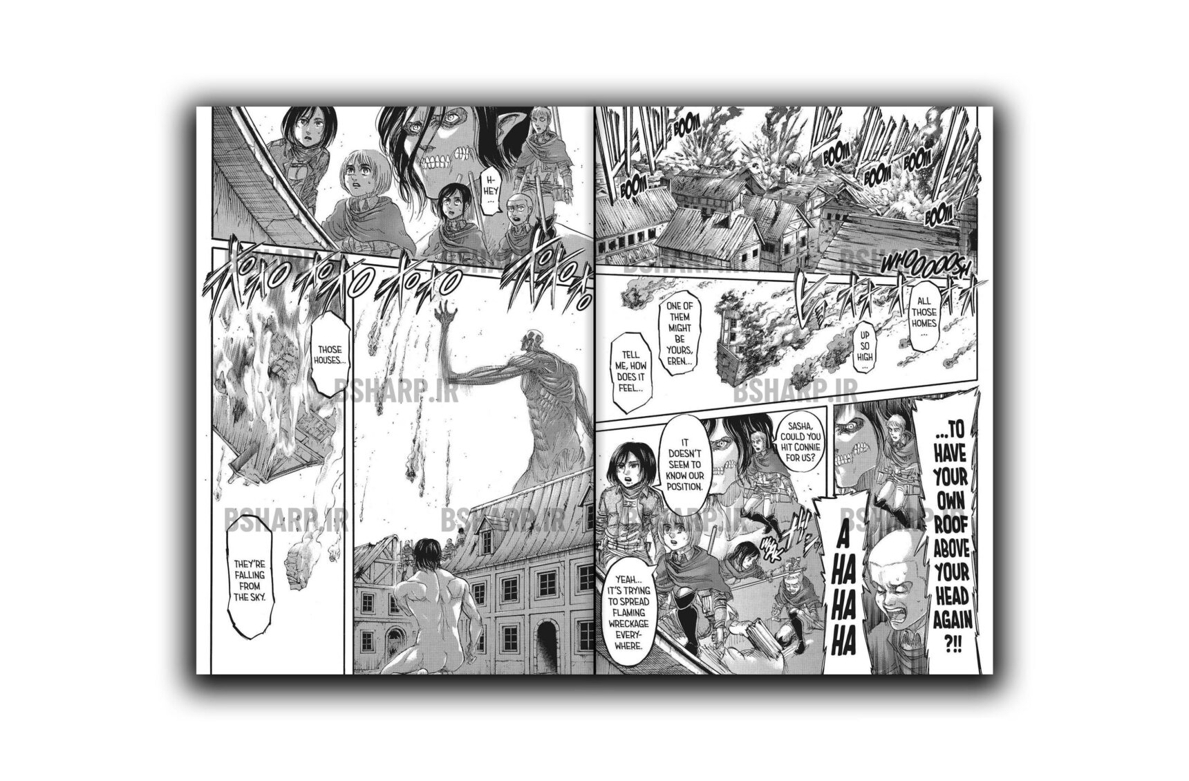 کتاب Attack on Titan, Vol. 20 1 Book - Attack on Titan Vol20 - Sample 01