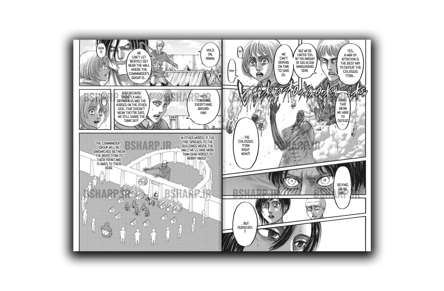 کتاب Attack on Titan, Vol. 20 2 Book - Attack on Titan Vol20 - Sample 02