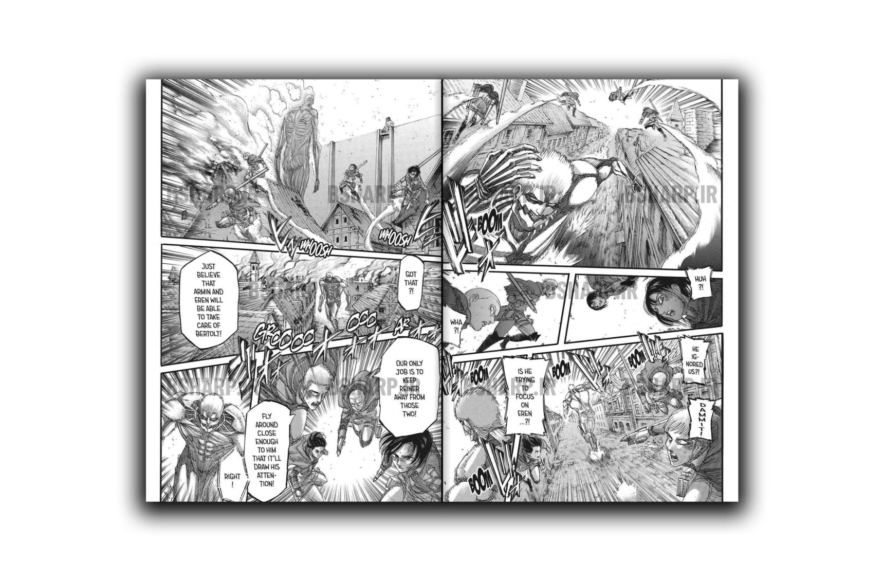 کتاب Attack on Titan, Vol. 20 5 Book - Attack on Titan Vol20 - Sample 05