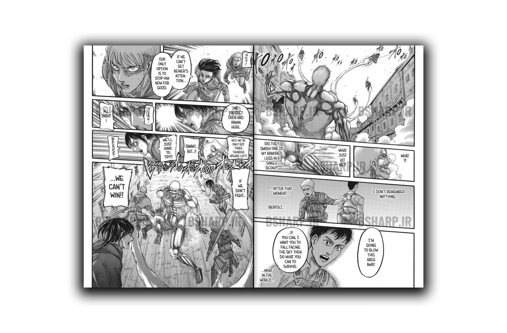 کتاب Attack on Titan, Vol. 20 6 Book - Attack on Titan Vol20 - Sample 06