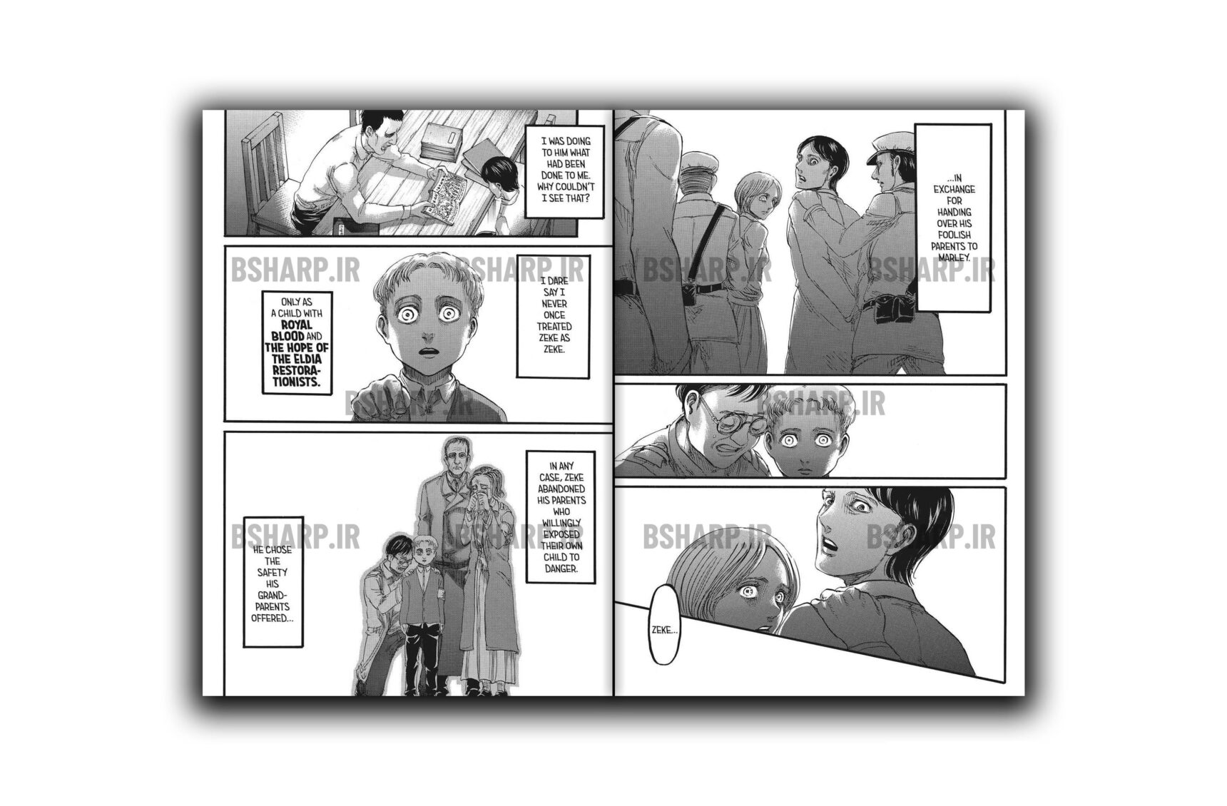 کتاب Attack on Titan, Vol. 22 1 Book - Attack on Titan Vol22 - Sample 01