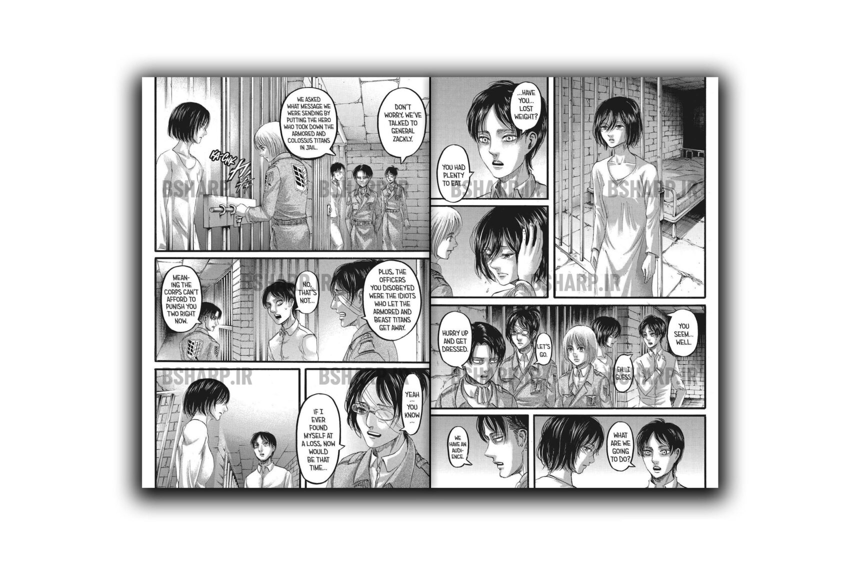 کتاب Attack on Titan, Vol. 22 4 Book - Attack on Titan Vol22 - Sample 04