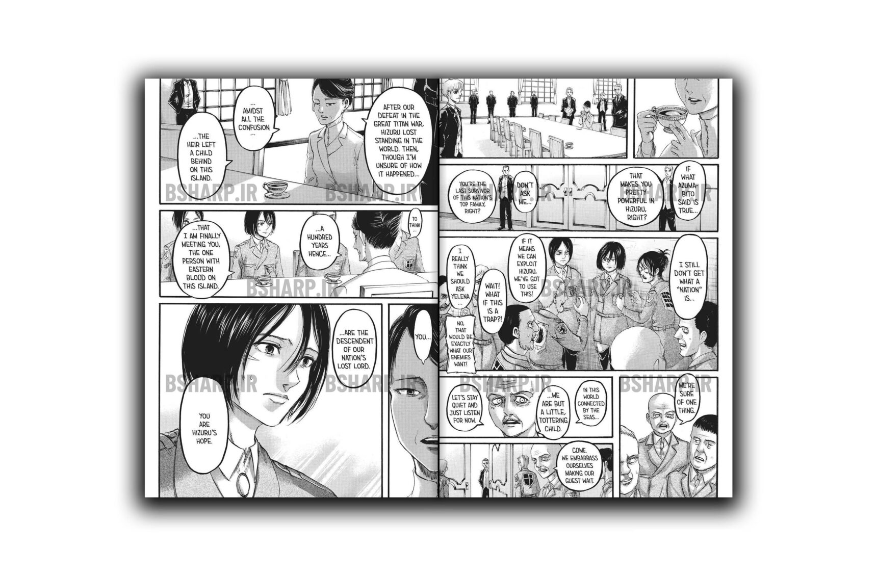 کتاب Attack on Titan, Vol. 27 2 Book - Attack on Titan Vol27 - Sample 02