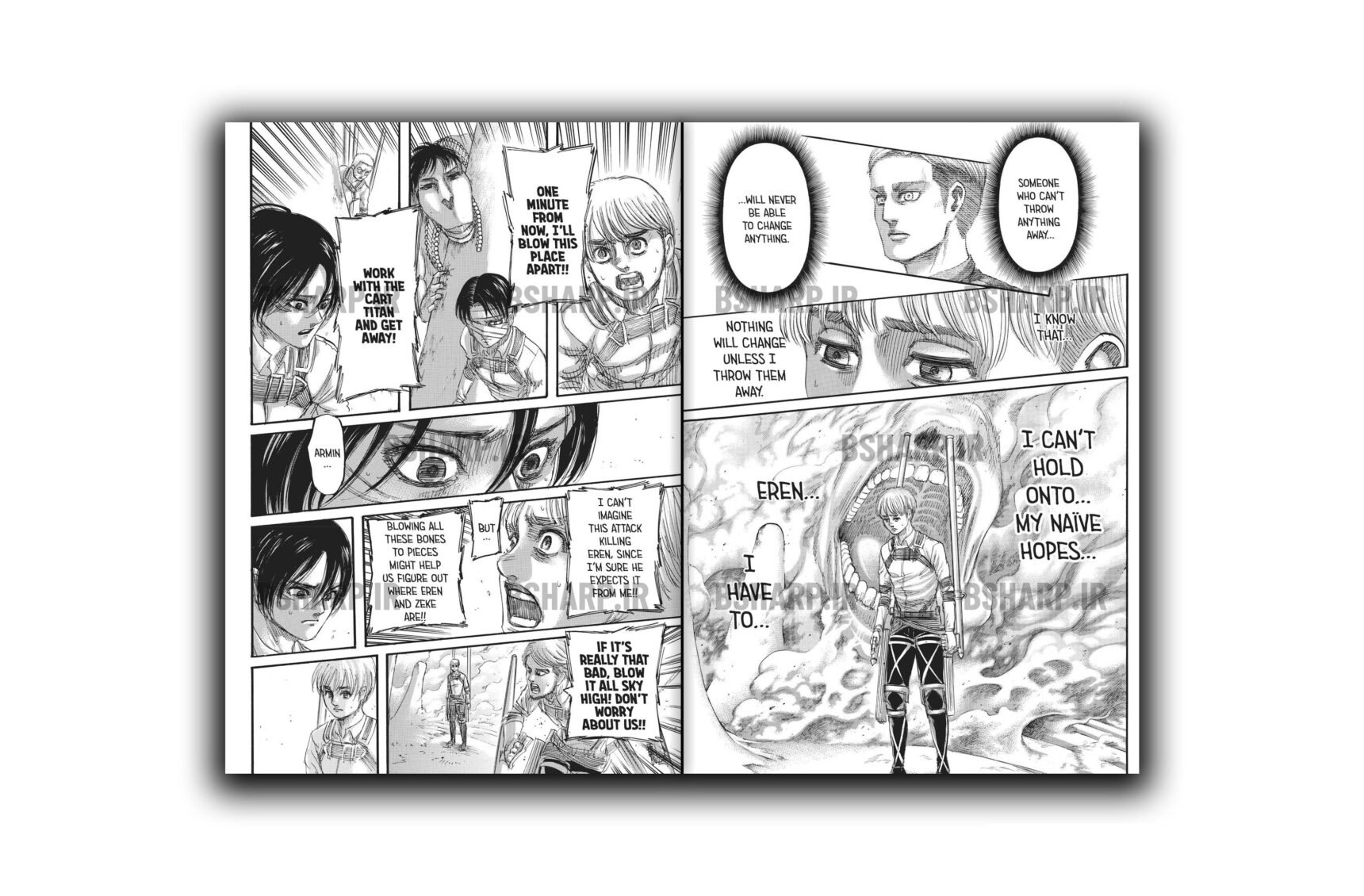 کتاب Attack on Titan, Vol. 34 1 Book - Attack on Titan Vol34 - Sample 01