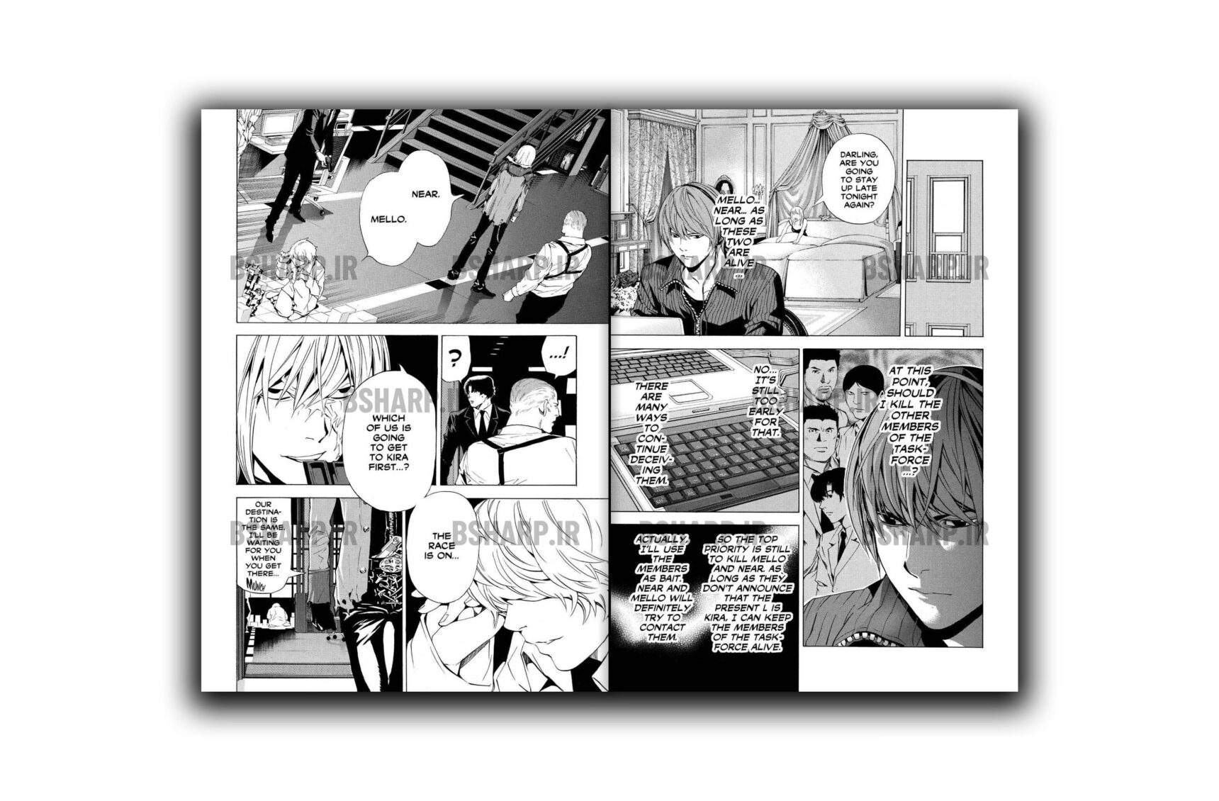 کتاب Death Note, Vol. 9 4 Book - Death Note Vol9 - Sample 04