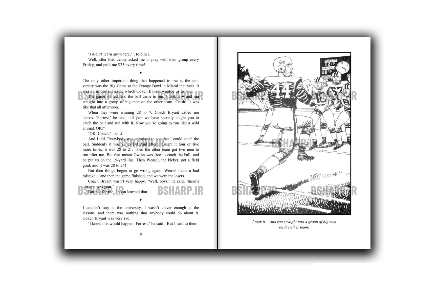 Book - Forrest Gump - Sample 03